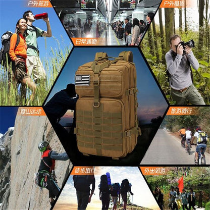 Waterproof Tactical Backpack Survivalist Essentials Survivalist Essentials