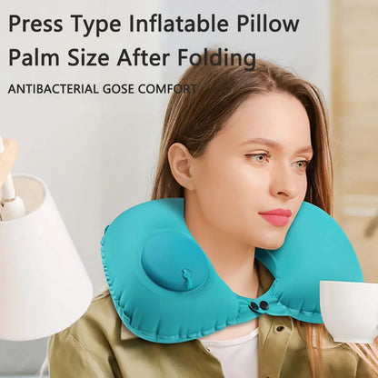 Inflatable Neck Pillow for Travel