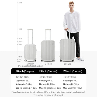 Hard Shell Carry-On Spinner Luggage