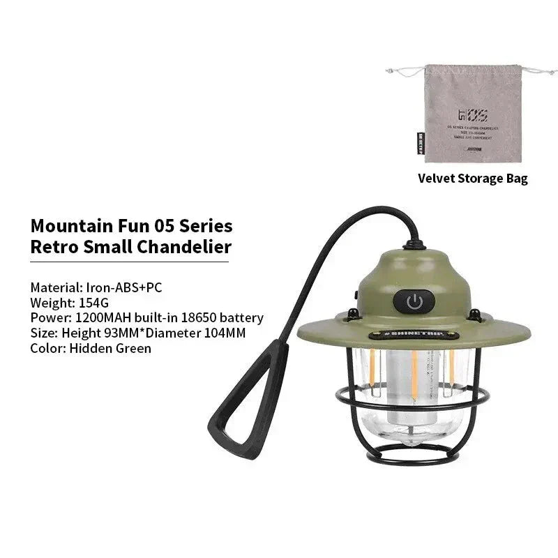 Outdoor Vintage Pendant Light
