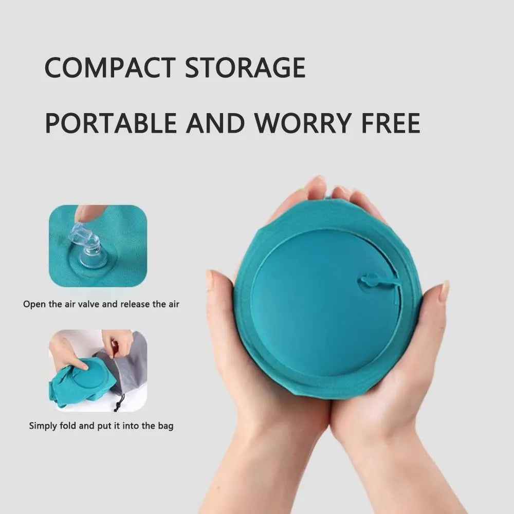 Inflatable Neck Pillow for Travel