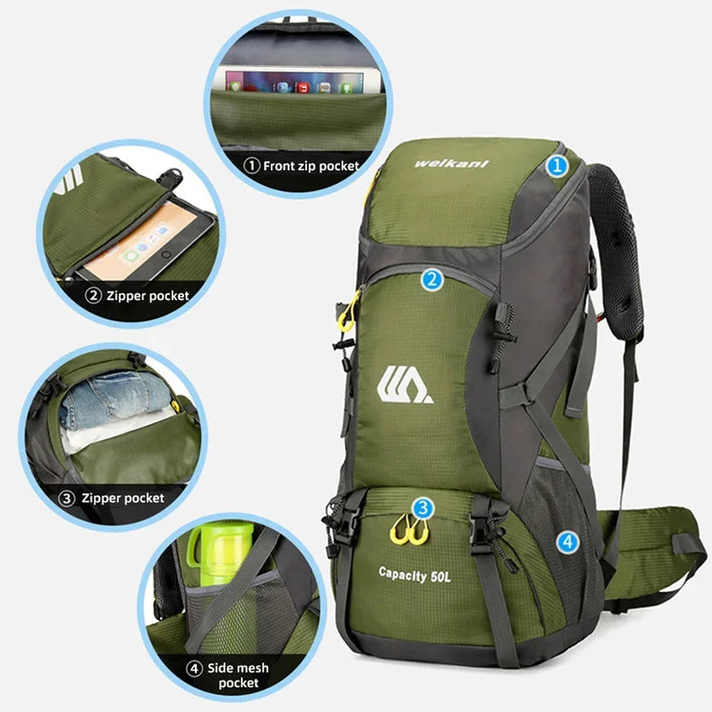 50L Camping Backpack