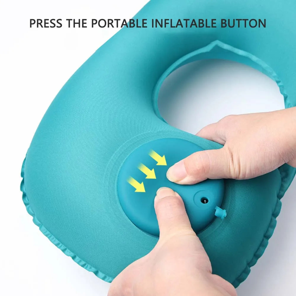 Inflatable Neck Pillow for Travel